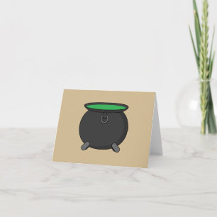 Witch Cauldron Thank You Card