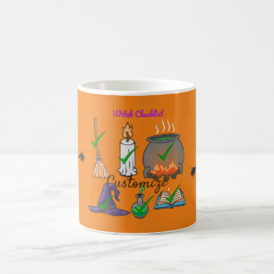 Witch Checklist Thunder_Cove Coffee Mug