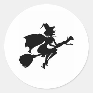 Witch Classic Round Sticker