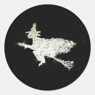 Witch Classic Round Sticker