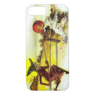 Witch Costume Kid Jack O' Lantern Pumpkin iPhone 8/7 Case