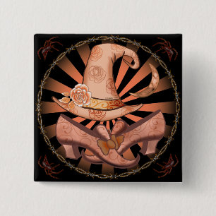 Witch Costume Pin