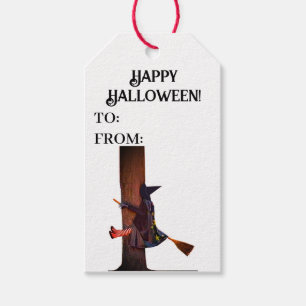 Witch Crashed Gift Tag