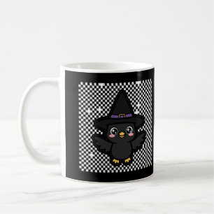 Witch Crow Halloween Coffee Mug