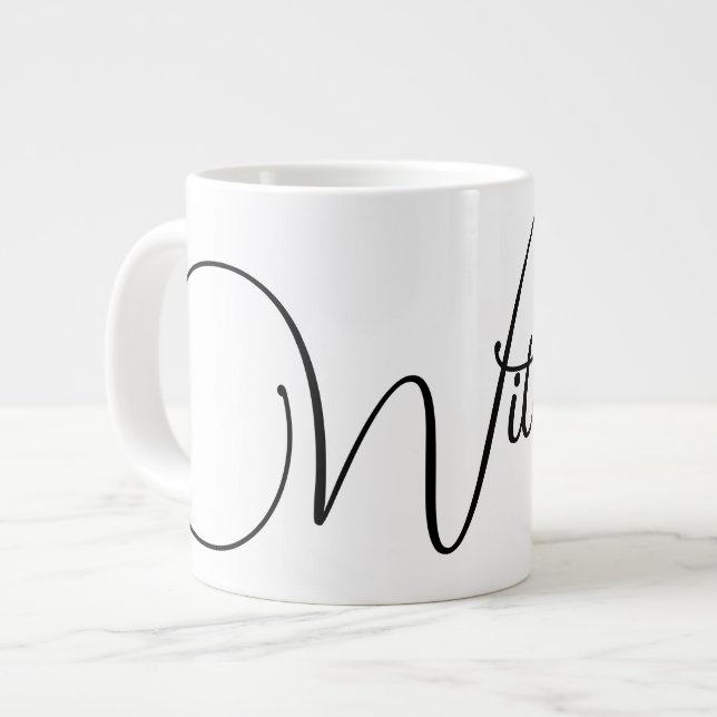 “Witch!” Customizable Mug (Front Left)