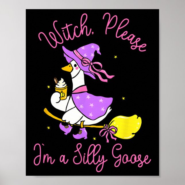 Witch  cute ghost poster (Front)