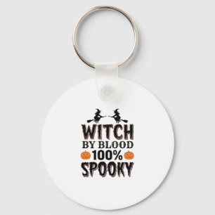 Witch DNA Design Spooky Halloween Humor_1 Key Ring