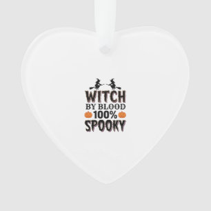 Witch DNA Design Spooky Halloween Humor_1 Ornament