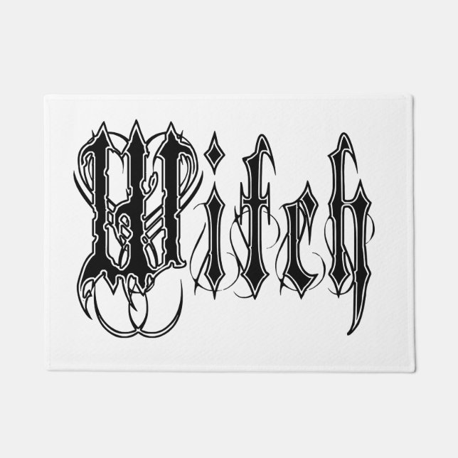 Witch Door Mat (Front)