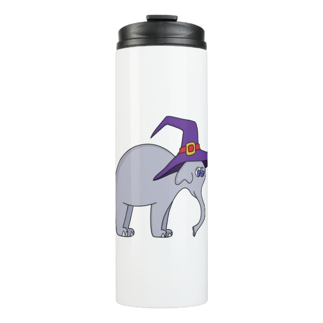 Witch Elephant Thermal Tumbler (Front)