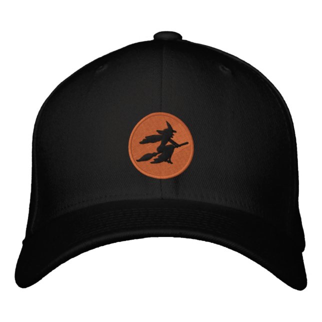Witch Embroidered Hat (Front)