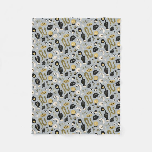 Witch Essentials Fleece Blanket (Front)