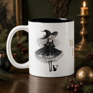 Witch Fuel Gothic Witch Coffee Mug