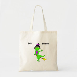 Witch gecko tote bag