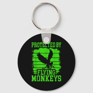 Witch Get My Flying Monkeys  Key Ring
