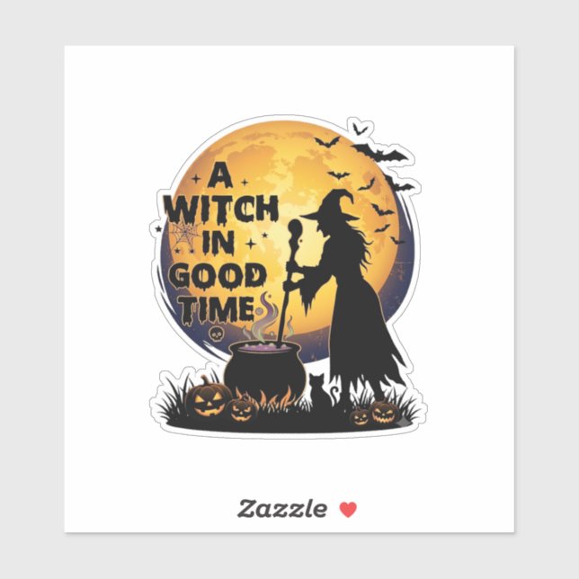 Witch Good Time Halloween Moon Cauldron_1 (Sheet)