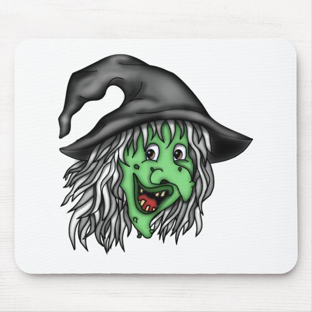 Witch Hag Mouse Pad (Front)