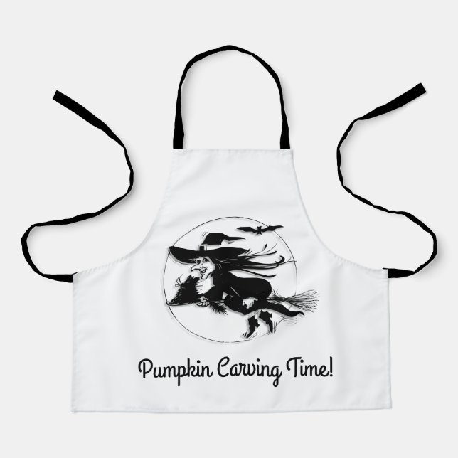 Witch Halloween Apron (Front)