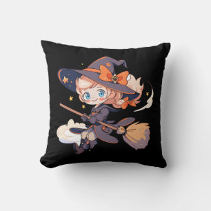 Witch Halloween Cushion