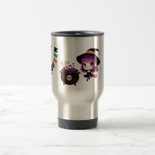 Witch/Halloween/Fall/Autumn Travel Mug