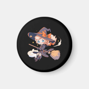 Witch Halloween Magnet