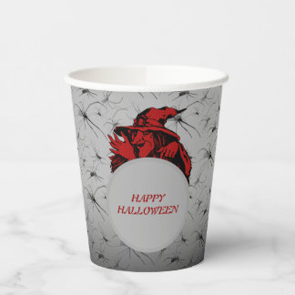 Witch Halloween Paper Cups