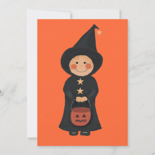 Witch Halloween Party Invitation