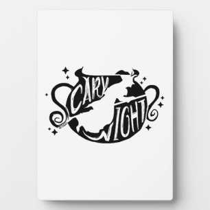 Witch Halloween Plaque