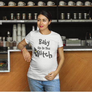 Witch Halloween Pregnancy T-Shirt