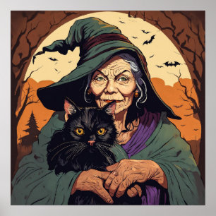 Witch - Halloween Print