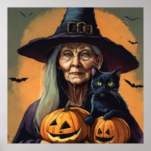 Witch - Halloween Print