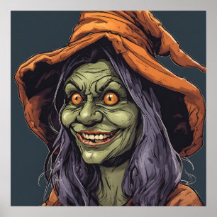 Witch - Halloween Print