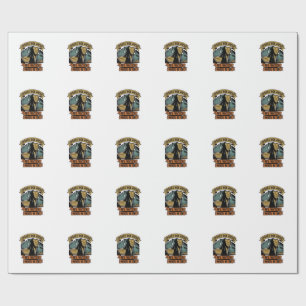Witch Halloween Shirt Funny Vintage Witch Design_1 Wrapping Paper