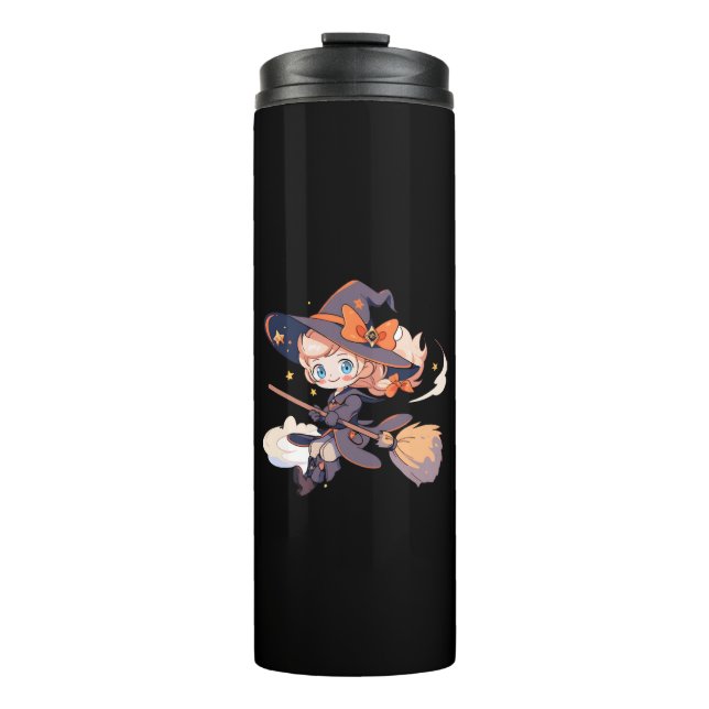 Witch Halloween Thermal Tumbler (Front)