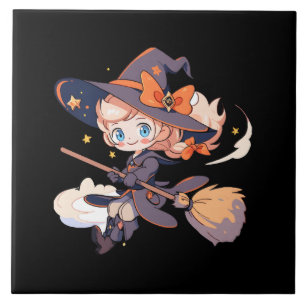 Witch Halloween Tile