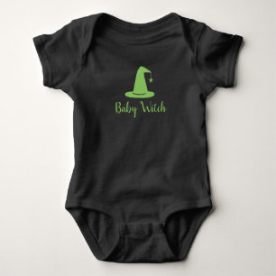 Witch Hat Baby Shower Halloween Baby Bodysuit