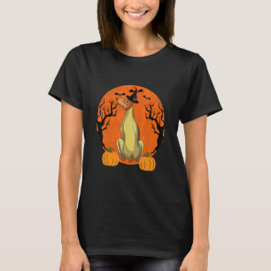 Witch Hat Pumpkin Doberman Halloween T-Shirt