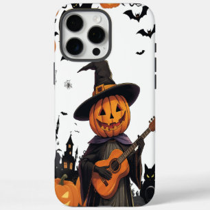 Witch Hat Pumpkin Halloween Vibes iPhone 16 Pro Max Case