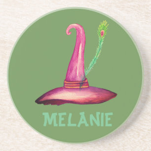 Witch Hat Special Personalised  Coasters