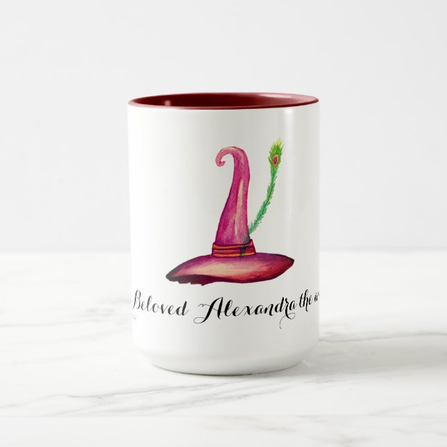 Witch Hat Special Personalised  Mug (Center)