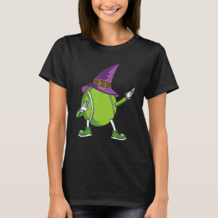Witch Hat Tennis Ball Halloween Tennis Witch Hat T-Shirt