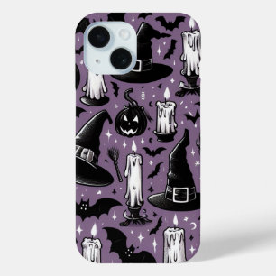 Witch Hats & Bats iPhone 15 Case