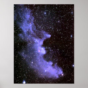 Witch Head Nebula IC 2118 Poster