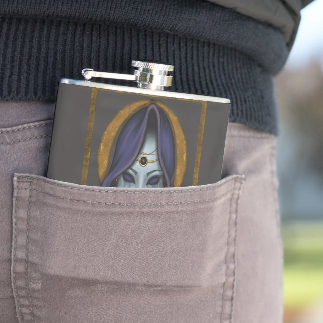 Witch Hip Flask (In Situ)