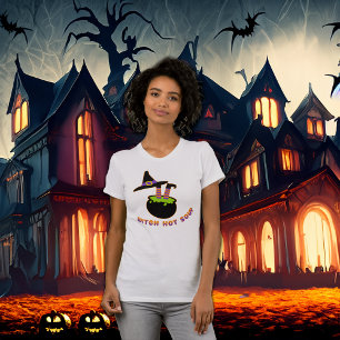 Witch Hot Soup Funny Halloween T-Shirt