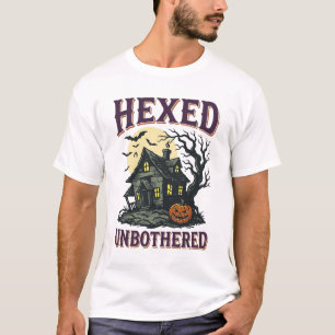 Witch Humour Shirt Vintage Haunted Cottage Hallowe