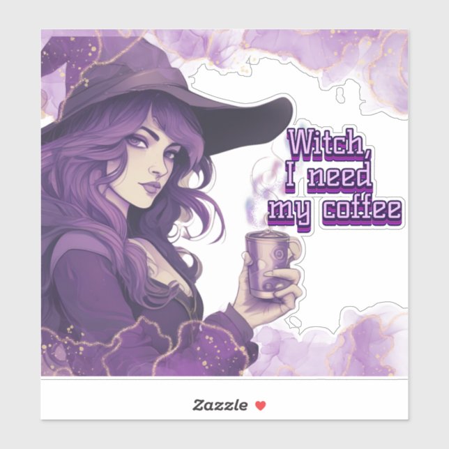 Witch, I need my coffee (Sheet)