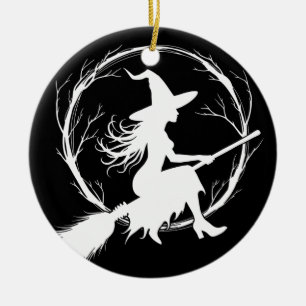 Witch in Flight Ornament