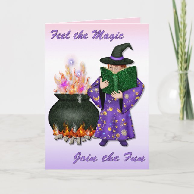 Witch in Training Card (Front)