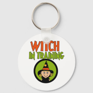 Witch in Training T-shirts and Gifts Key Ring